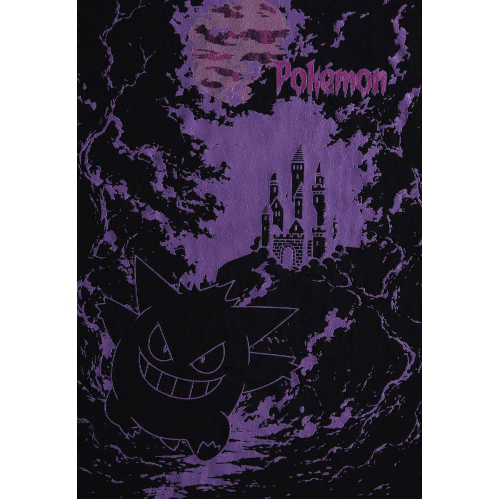 Pokémon - Halloween Gengar Unisex TShirt - Schwarz